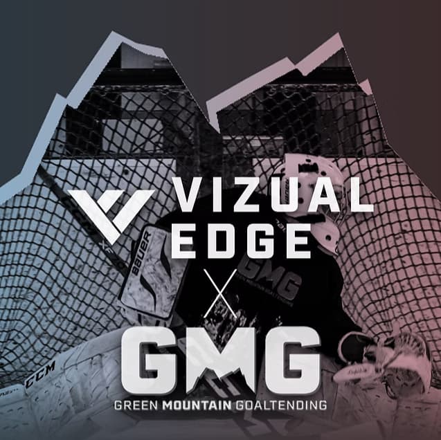 Vizual Edge x GMG — Green Mountain Goaltending partnership